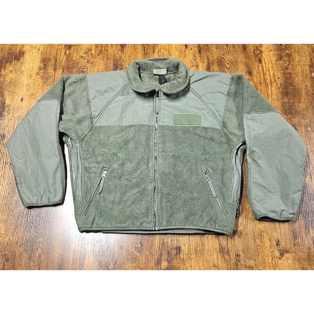 US Military Peckham Polartec Wind Pro FR Fleece Jacket Sage Green Tactical XL